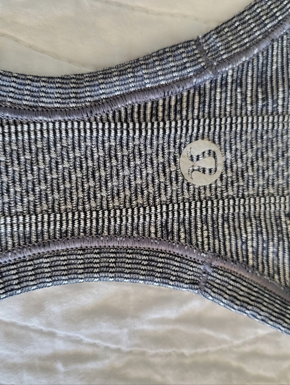 Lululemon Womens Swiftly Racerback Seamless Tank Top - Gray Heather - Picture 3 of 4